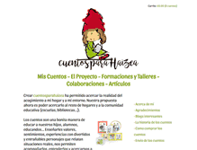 Tablet Screenshot of cuentosparahaizea.com